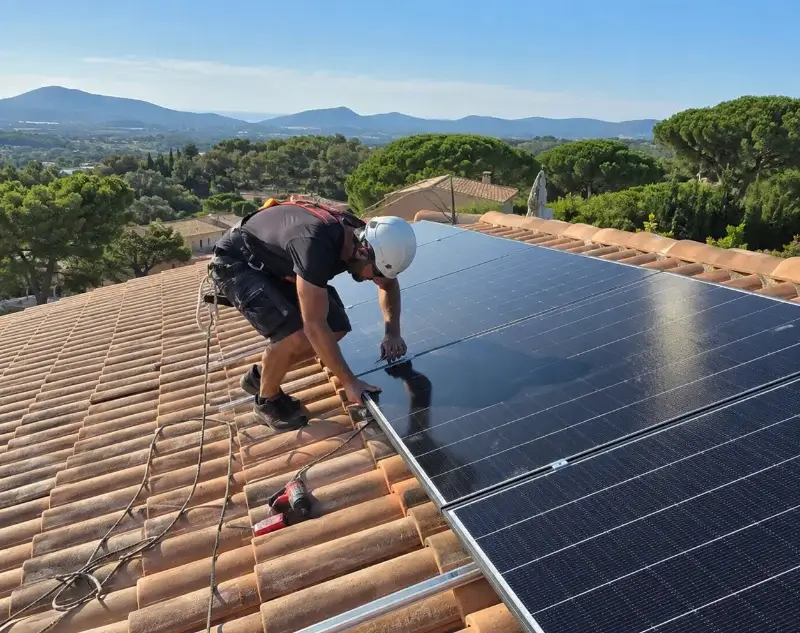 Installateur panneaux solaires Chevanceaux — pose photovoltaïque sur toiture